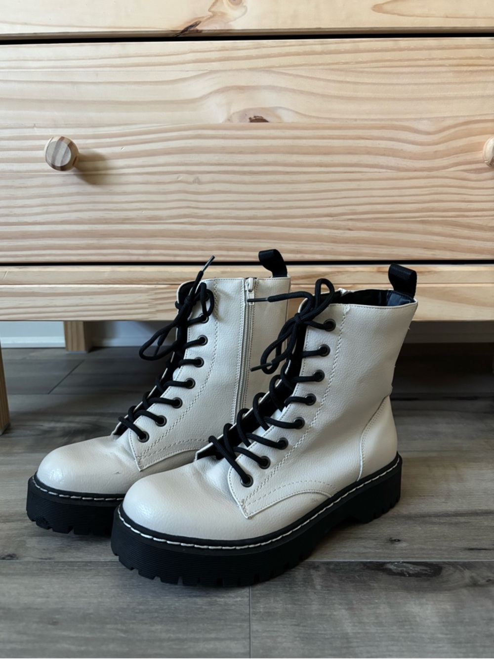 Lace up boots